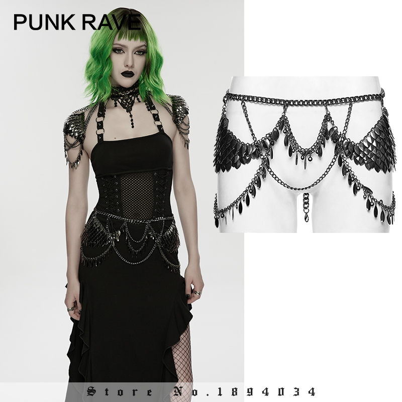 Body Jewelry Metal Types - PUNK RAVE 여성용 펑크 알루미늄 합금