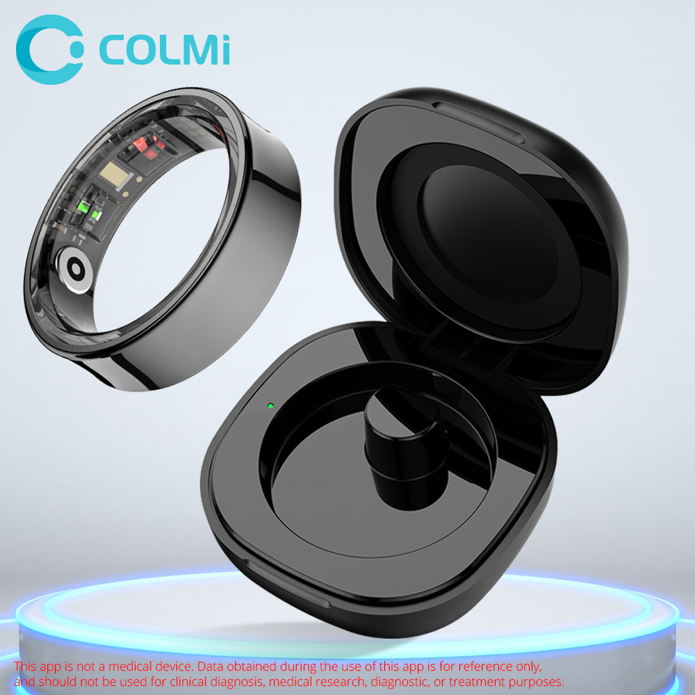 Daith Heart Ring - 2024 COLMI 남녀공용 스마트 링, 심박수