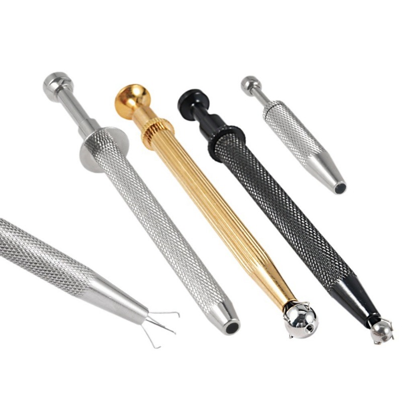 Body Jewelry Metal Types - 1Pc 외과 강철 전문 푸시 주사기