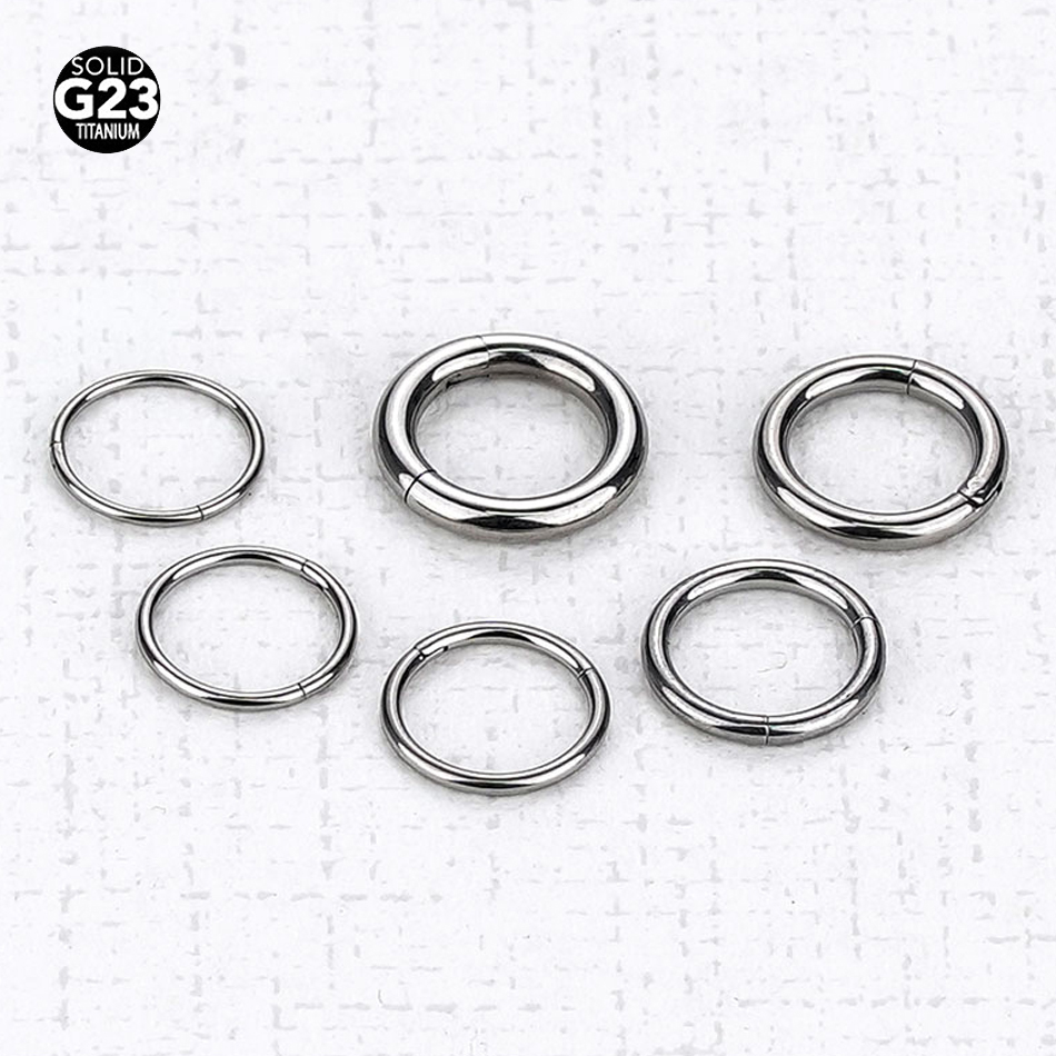 Septum Clicker Ring - 1PC G23 티타늄 힌지 세그먼트 링