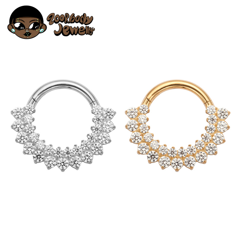 Septum Clicker Ring - ASTM F136 티타늄 클리커 셉텀 코