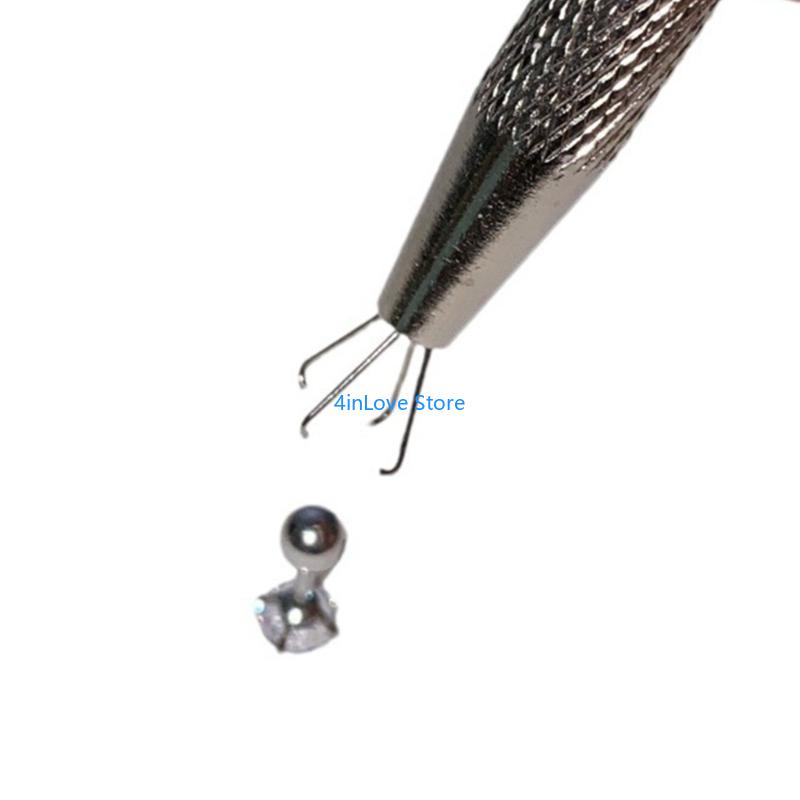 T4MD 주사기 타입 쿼드 쿼드 프롱 작은 구슬 홀더  - Body Jewelry Metal Types 리뷰 및 가격