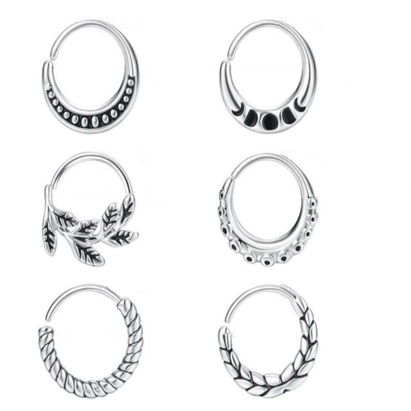 여성용 코 피어싱 액세서리 6개와 얼굴 피어싱 주얼리는 - Body Jewelry Metal Types 리뷰 및 가격