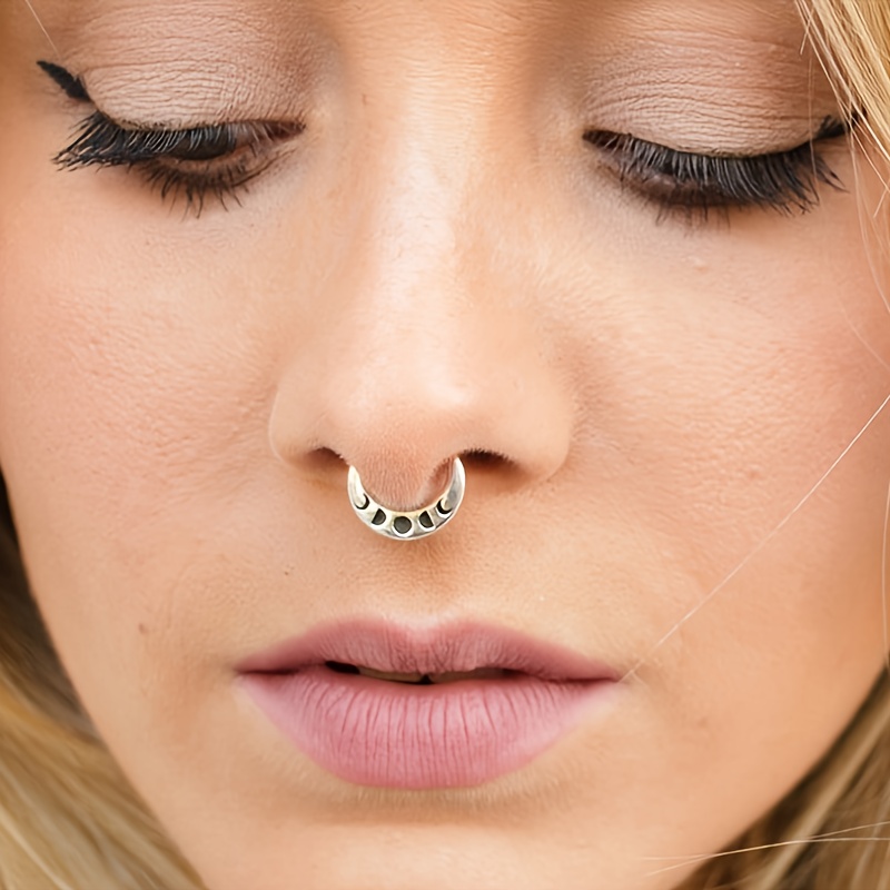 여성용 코 피어싱 액세서리 6개와 얼굴 피어싱 주얼리는 - Body Jewelry Metal Types 리뷰 및 가격