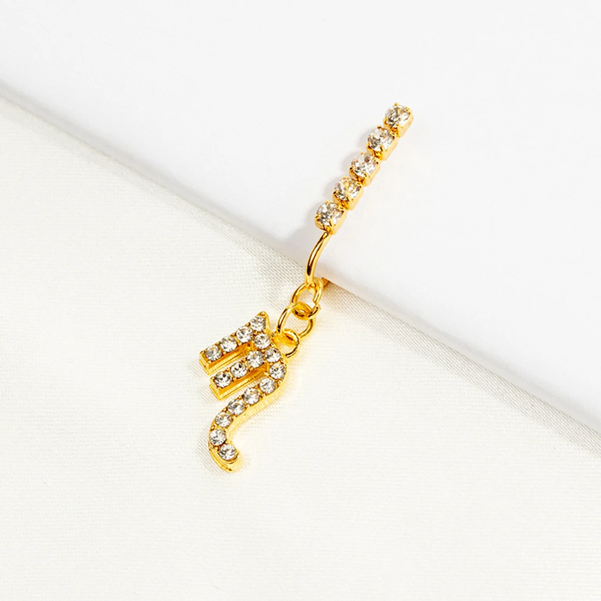 금속 지르콘 12 조디악 이어 클립, 비 천공 가짜 코 - Body Jewelry Cartilage Earrings 리뷰 및 가격