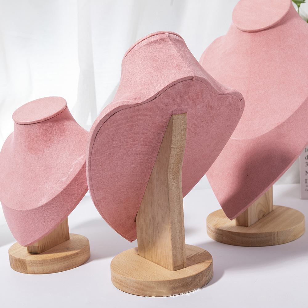 1pc 나무 마네킹 흉상 목걸이 디스플레이 스탠드 초상 - Body Jewelry Holder 리뷰 및 가격