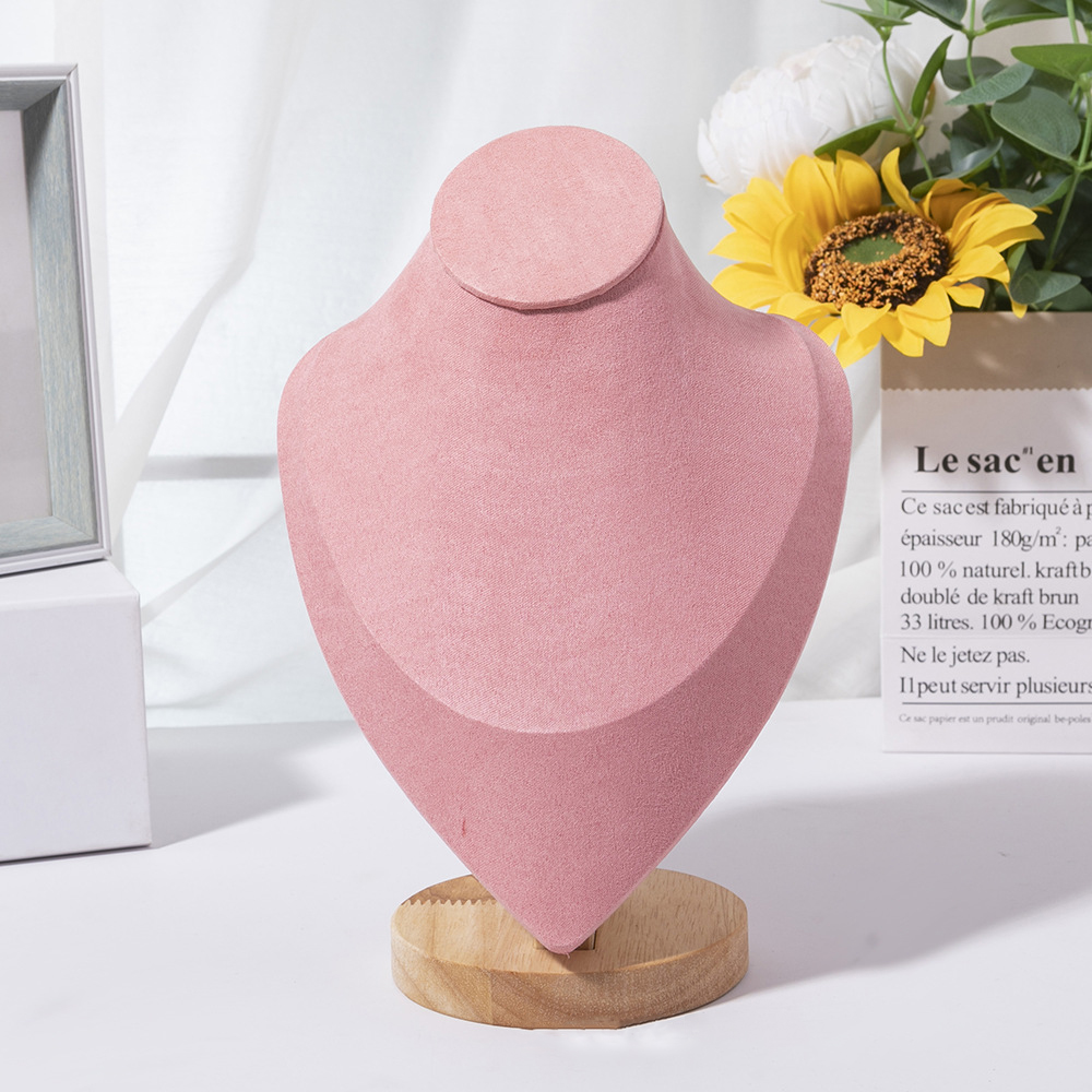 1pc 나무 마네킹 흉상 목걸이 디스플레이 스탠드 초상 - Body Jewelry Holder 리뷰 및 가격