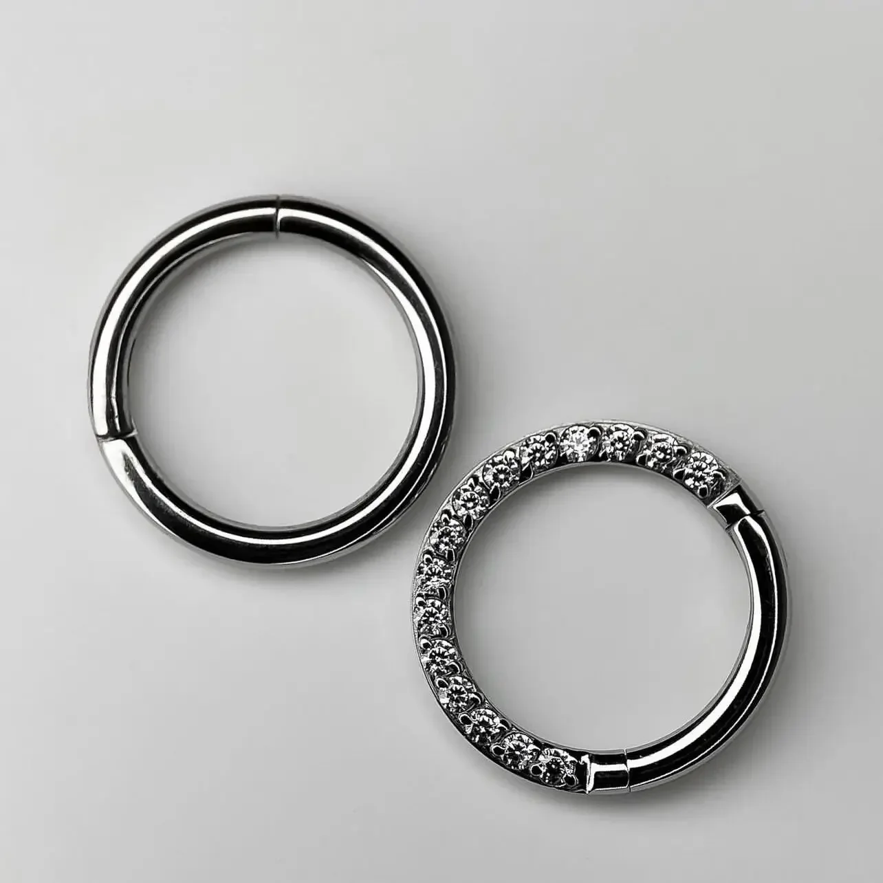 G23 티타늄 코 링 14G 16G 18G 20G 힌지 - Septum Clicker Ring 리뷰 및 가격
