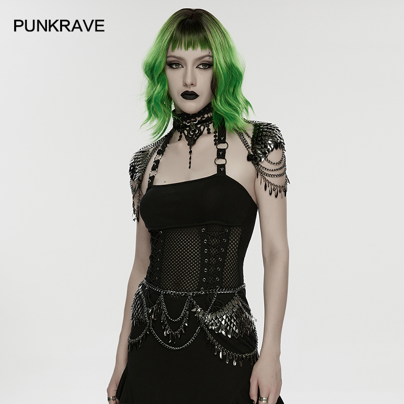 PUNK RAVE 여성용 펑크 알루미늄 합금 금속 블레 - Body Jewelry Metal Types 리뷰 및 가격