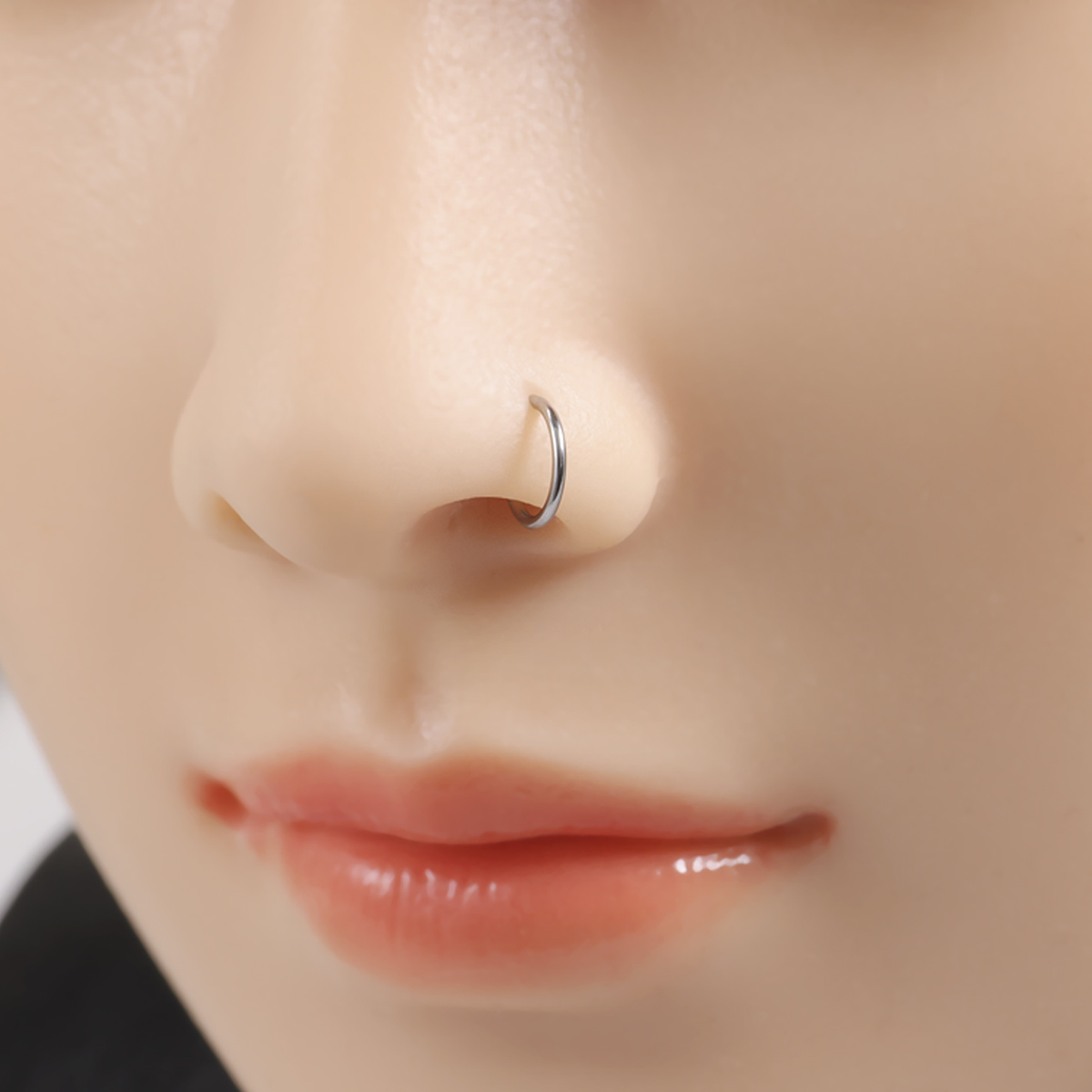 2개 스테인리스 스틸 개성있는 C형 무료 피어싱 코링  - Body Jewelry Metal Types 리뷰 및 가격