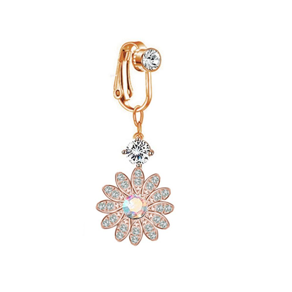 클립형 배꼽 피어싱, 가짜 배꼽 링, 바디 주얼리, 배 - Body Jewelry Cartilage Earrings 리뷰 및 가격