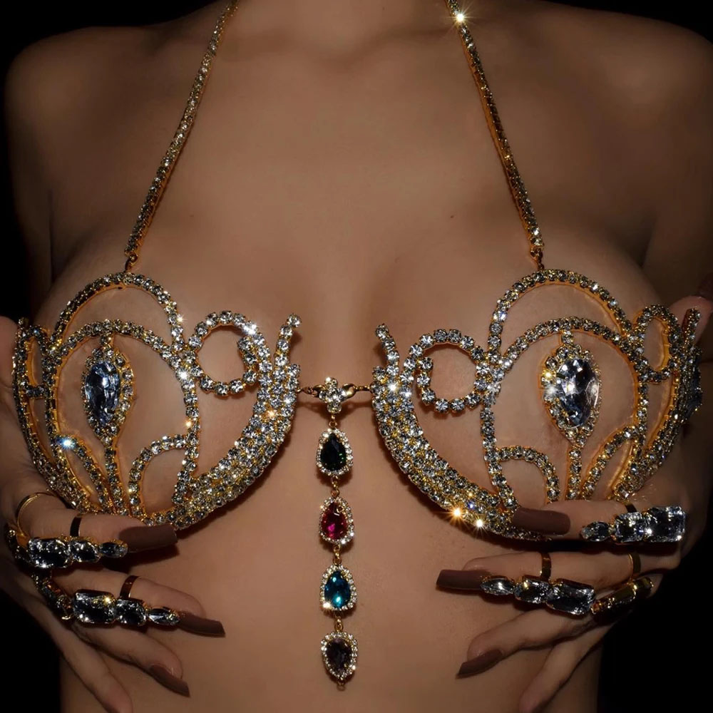Stonefans 여성용 과장 프린지 가슴 브래킷 주얼 - Body Jewelry Good Quality 리뷰 및 가격