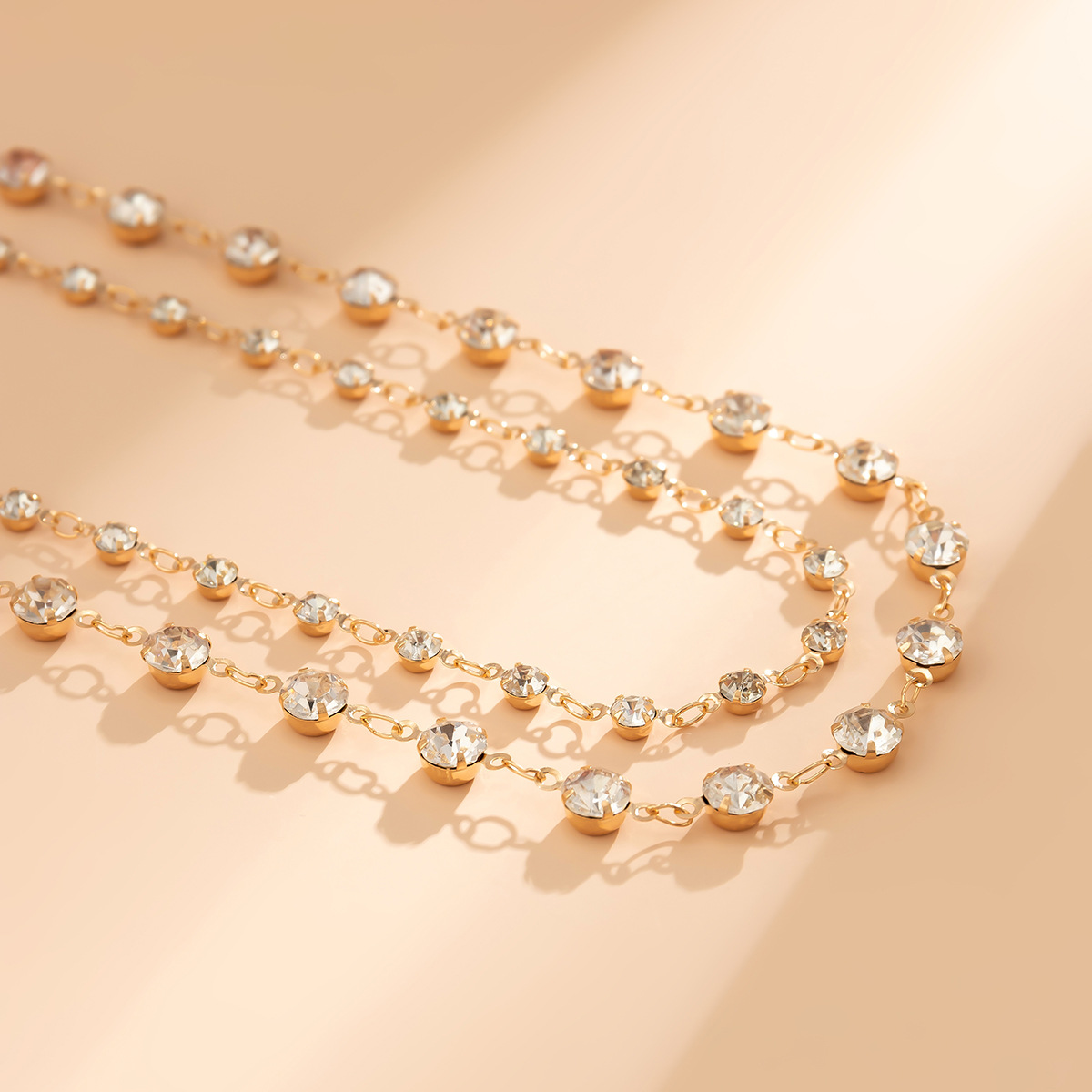 레트로 심플 스윗 럭셔리 샤이닝 크리스탈 체인 허리 체 - Body Jewelry Luxury 리뷰 및 가격