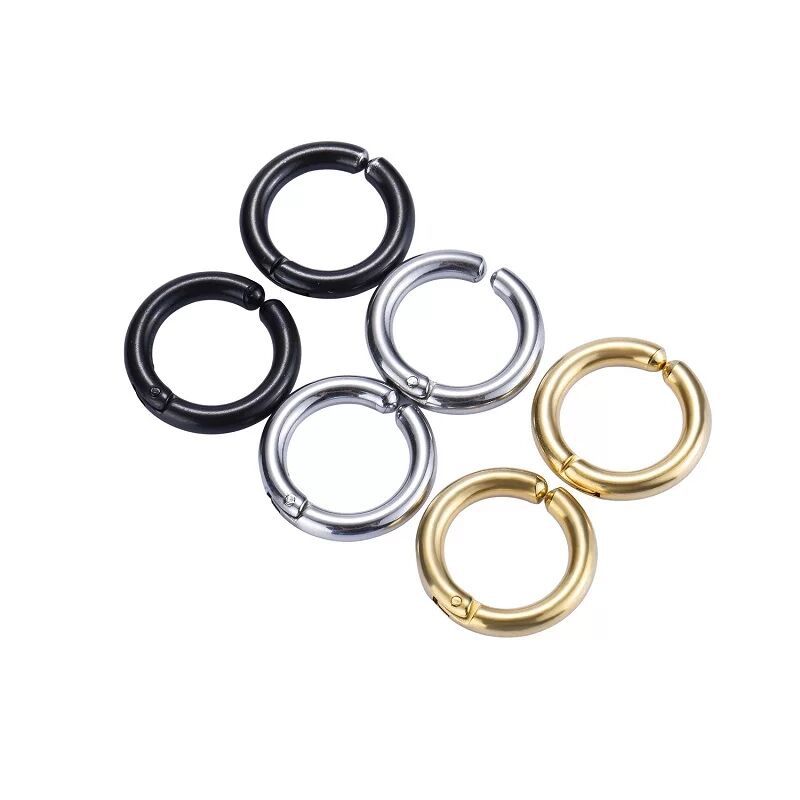 남성 여성을위한 2/6Pcs 가짜 Huggie 후프 귀 - Body Jewelry Cartilage Earrings 리뷰 및 가격
