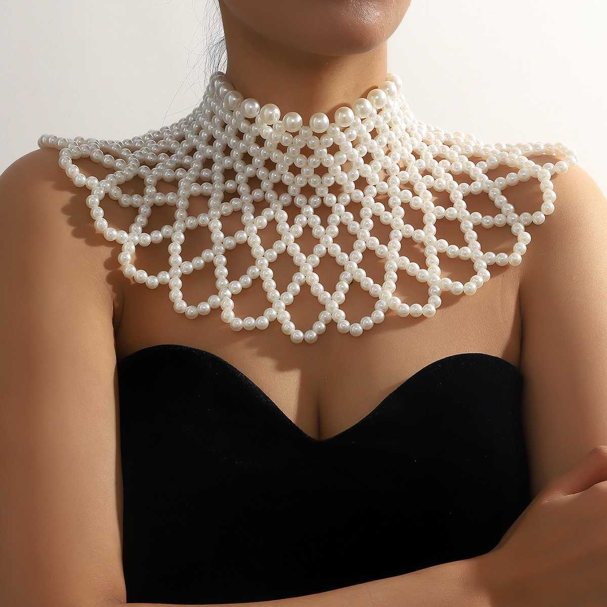 바디 체인 주얼리 유럽 및 미국 여성용 진주 브라 체인 - Body Jewelry Metal Types 리뷰 및 가격