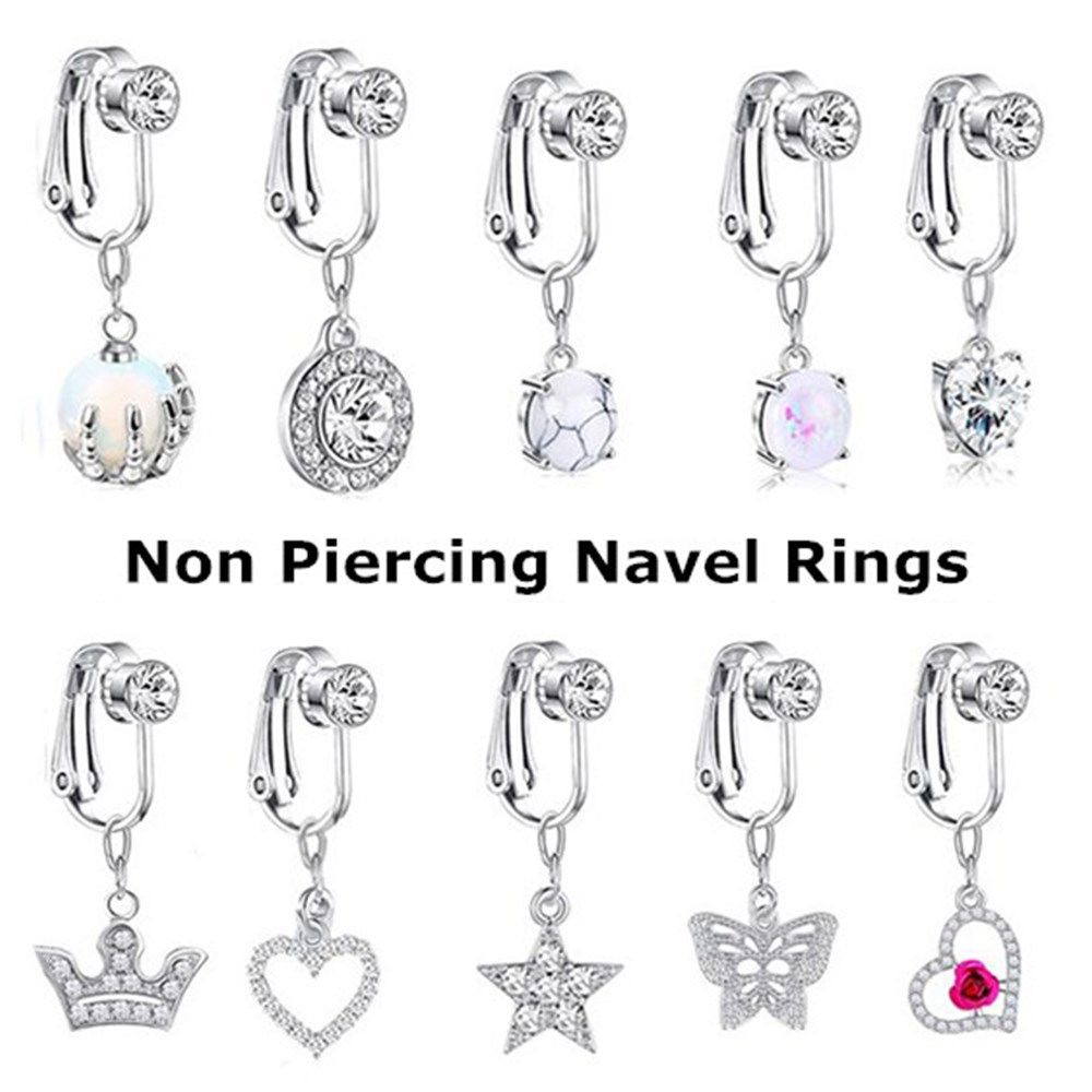 여성용 액세서리 클립형 귀걸이, 연골 클립, 무피어싱  - Body Jewelry Cartilage Earrings 리뷰 및 가격