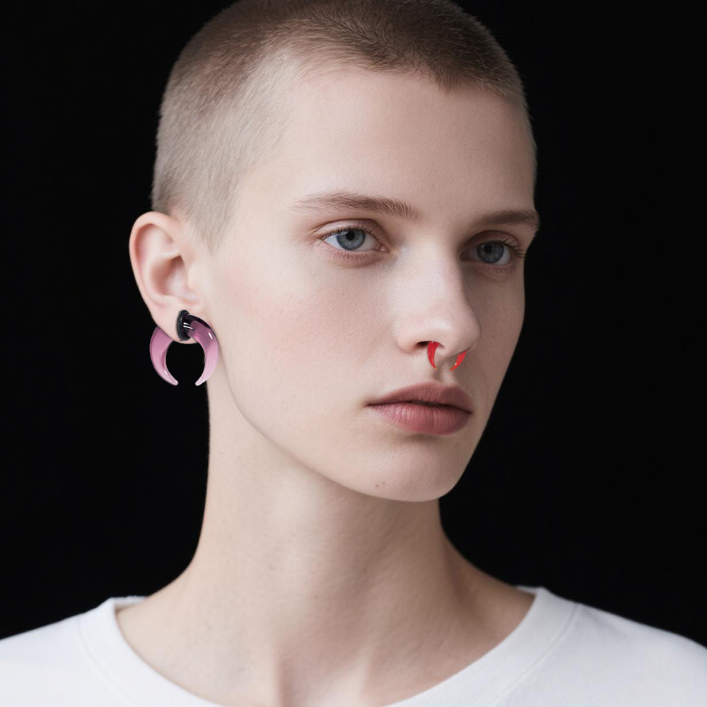 Doearko 1PCS 패션 아늑한 유리 스트레칭 키트 - Septum Clicker Ring 리뷰 및 가격