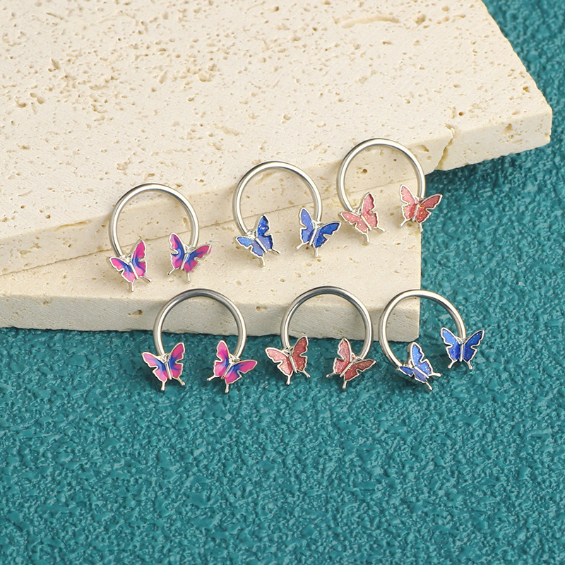 16G 셉텀 링 데이스 피어싱 주얼리 수술용 스틸 연골 - Body Jewelry Cartilage Earrings 리뷰 및 가격