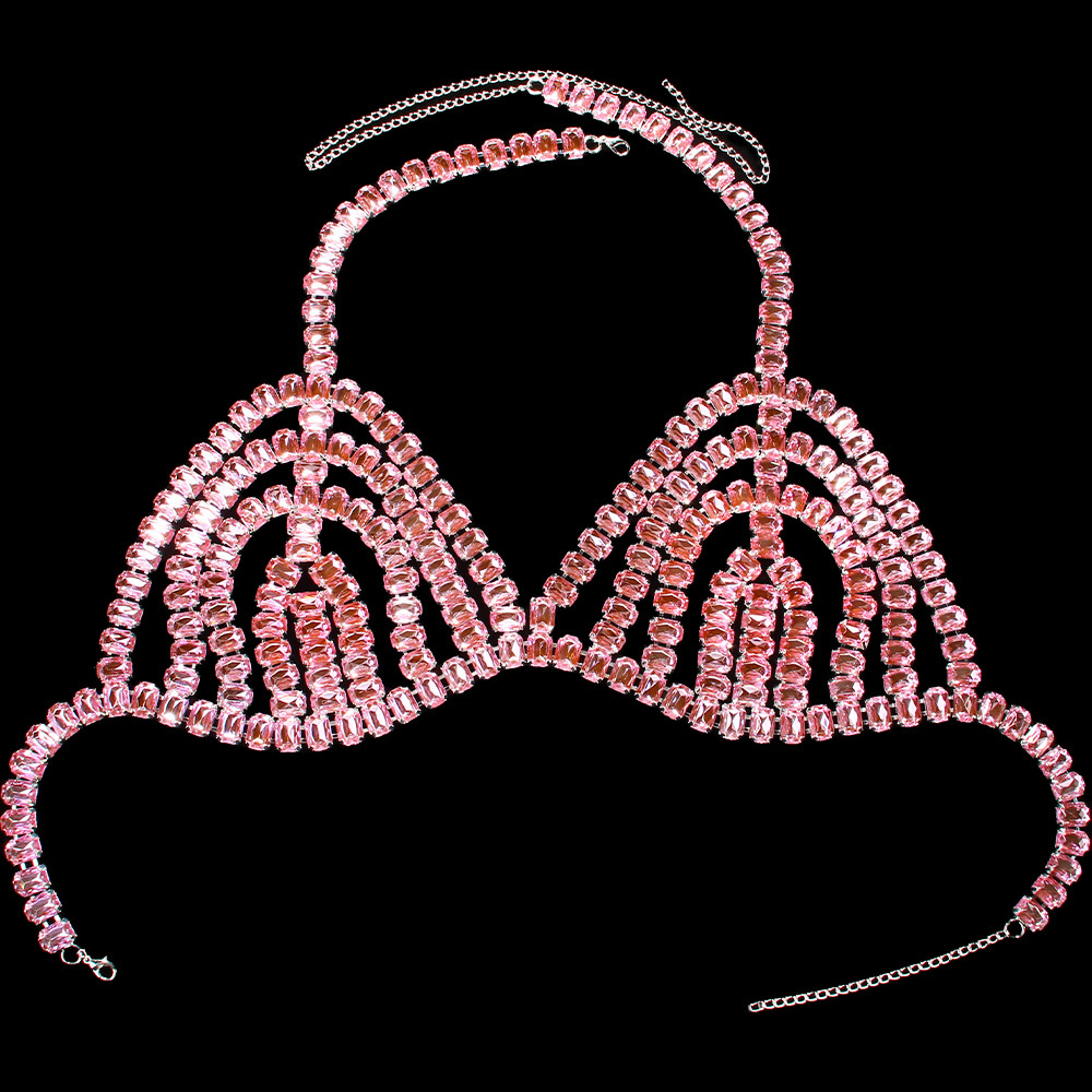 Stonefans 과장된 가슴 체인 주얼리 여성 브라, - Body Jewelry Good Quality 리뷰 및 가격
