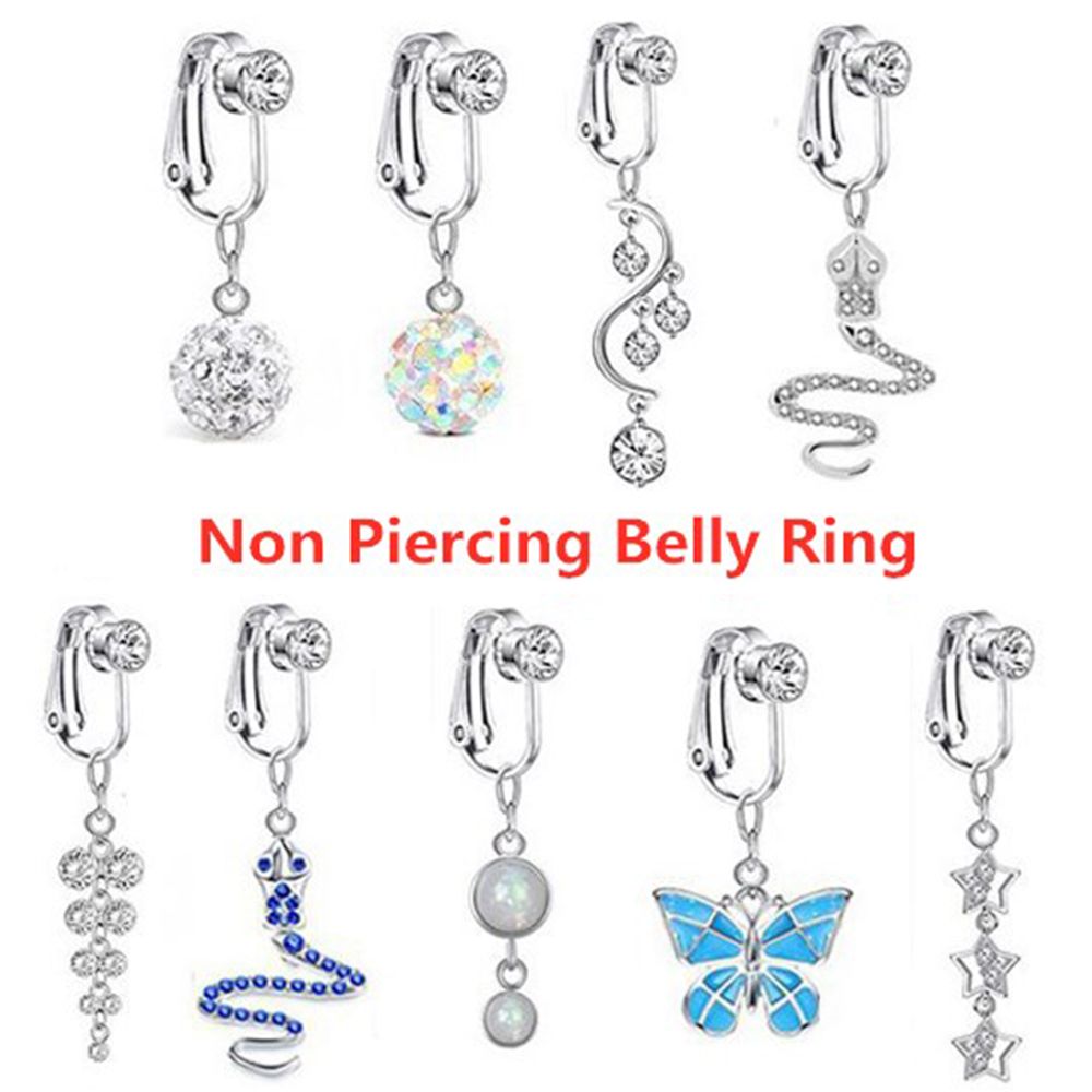 비치 액세서리 비 피어싱 클립 귀걸이 연골 클립 가짜  - Body Jewelry Cartilage Earrings 리뷰 및 가격