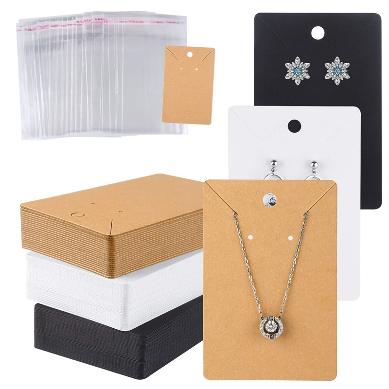 50pcs 6x9cm 빈 목걸이 귀걸이 쥬얼리 카드 - Body Jewelry Holder 리뷰 및 가격